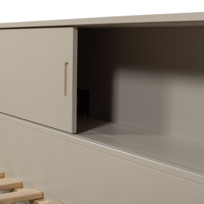 Woood Carter hoekbed links/rechts grenen dust [fsc]
