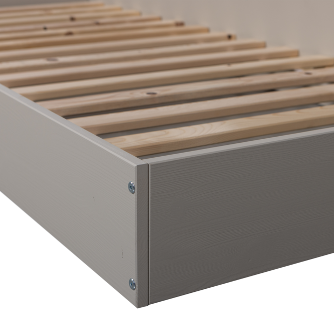 Woood Carter bedbank grenen dust [fsc]