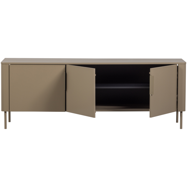 Woood Gunnar tv meubel 154 cm grenen mud [fsc]