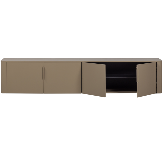 Woood Gunnar tv meubel 200 cm grenen mud [fsc]