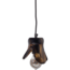 Woood Elle hanglamp klein glas bruin