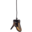 Woood Elle hanglamp klein glas bruin