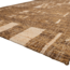 Woood Ian handgeweven vloerkleed wol/katoen bruin 170x240cm