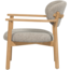 Woood Udar fauteuil met houten frame naturel