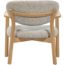 Woood Udar fauteuil met houten frame naturel