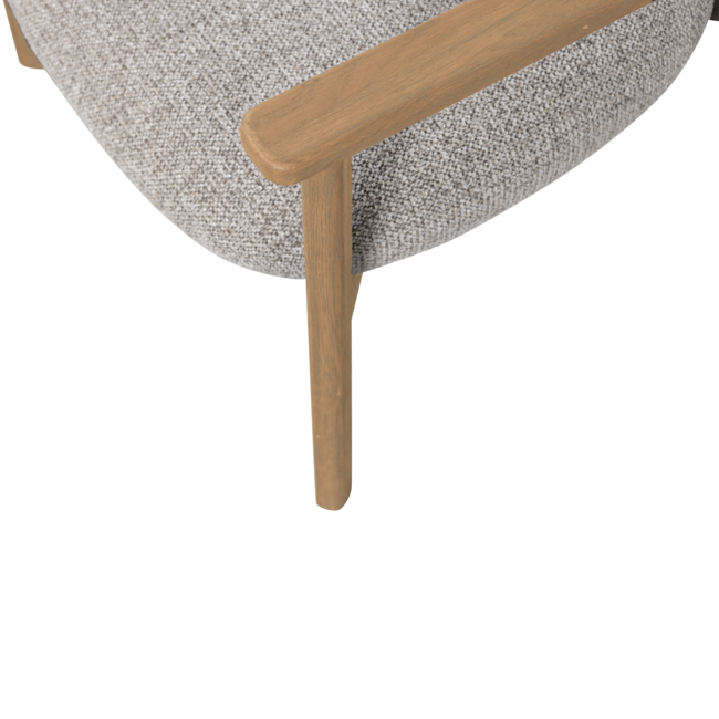 Woood Udar fauteuil met houten frame naturel