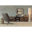 Woood Milaro draaifauteuil bruin melange