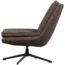 Woood Milaro draaifauteuil bruin melange