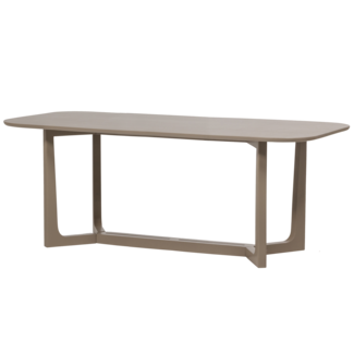 Woood Ferion Eettafel Mango Hout Mud 180x90cm
