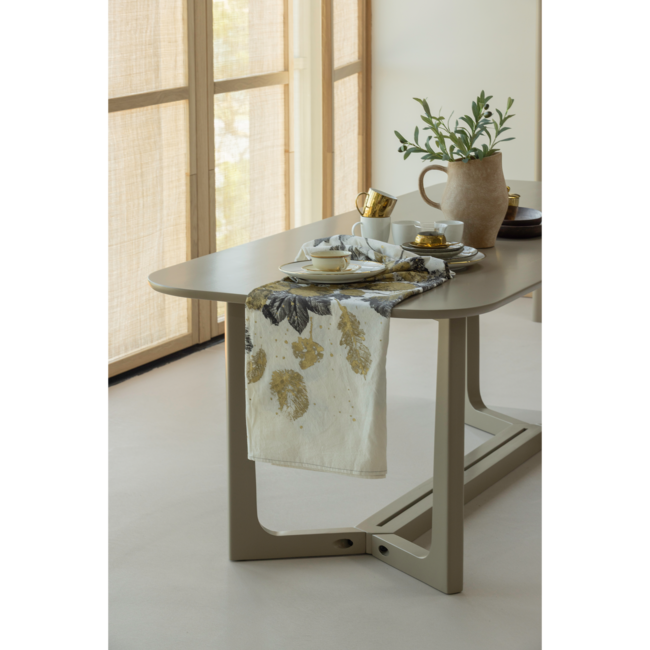 Woood Ferion Eettafel Mango Hout Mud 240x90 Cm