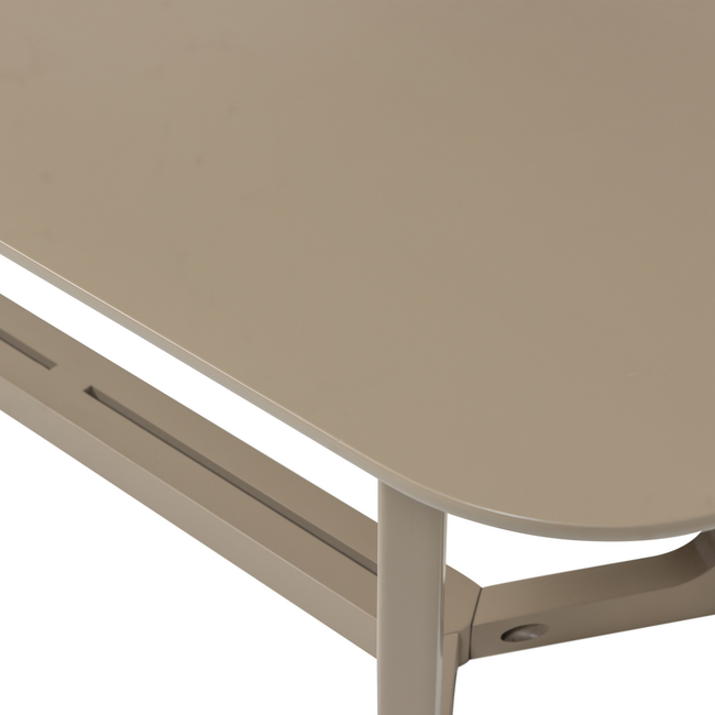 Woood Ferion Eettafel Mango Hout Mud 240x90 Cm