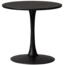 Woood Tablo eettafel rond vingerlas o80cm blacknight [fsc]