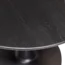 Woood Tablo eettafel rond vingerlas o80cm blacknight [fsc]