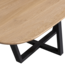 Woood Tablo eettafel organisch dl 220x100cm transparant [fsc]