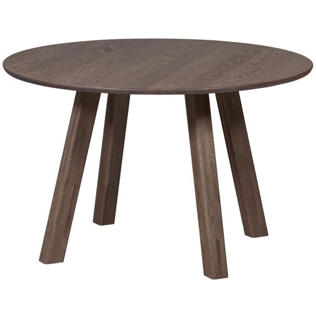 Woood Tablo eettafel rond dl o120cm cashmere brown [fsc]
