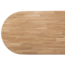 Woood Tablo eettafel ovaal vingerlas 220x90cm transparant [fsc]