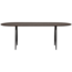 Woood Tablo eettafel ovaal vingerlas 220x90cm mystic brown [fsc]