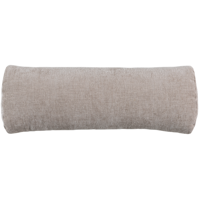Woood Batavier half ronde bank 4-zits velvet melange zand