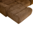 Woood Novi chaise longue bank links karamelbruin melange