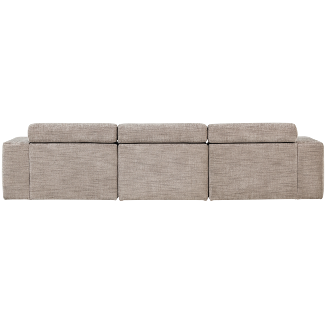 Woood Novi chaise longue bank links naturel melange