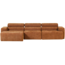 Woood Novi chaise longue bank links oranje melange