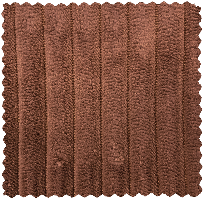 Woood Novi chaise longue bank links ribstof terra