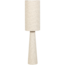 Woood Loft vloerlamp metaal/boucle naturel met stippen 130xo30cm