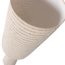 Woood Loft vloerlamp metaal/boucle naturel met strepen 130xo30cm