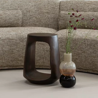 Woood Bayo bijzettafel mango hout walnoot