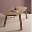 Woood Tablo eettafel ovaal vingerlas 220x90cm pebble grey [fsc]