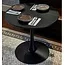 Woood Tablo eettafel rond vingerlas o80cm blacknight [fsc]