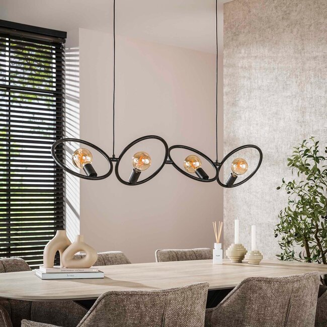 WoonStijl Hanglamp 4L Loop