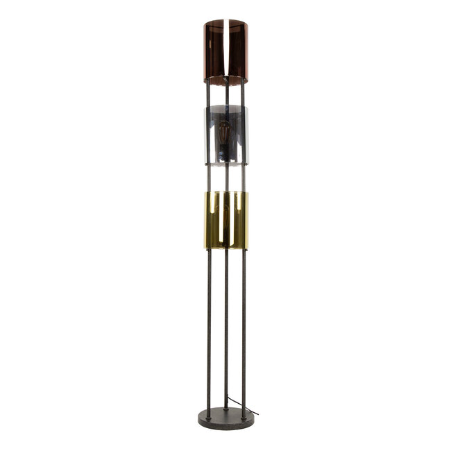 WoonStijl Vloerlamp 3L Lucente tricolore