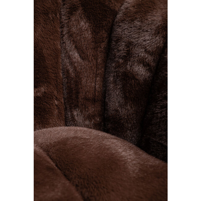 PTMD Fauteuil Furia donkerbruin