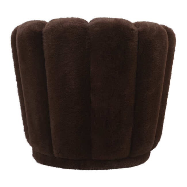 PTMD Fauteuil Furia donkerbruin