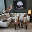 WoonMax Bank Cornwall - medium ottomane links - 2.5 zits met arm rechts - art beige