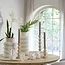 Light en Living Vaas deco Ø23X32,5 cm TRIORA keramiek mat creme
