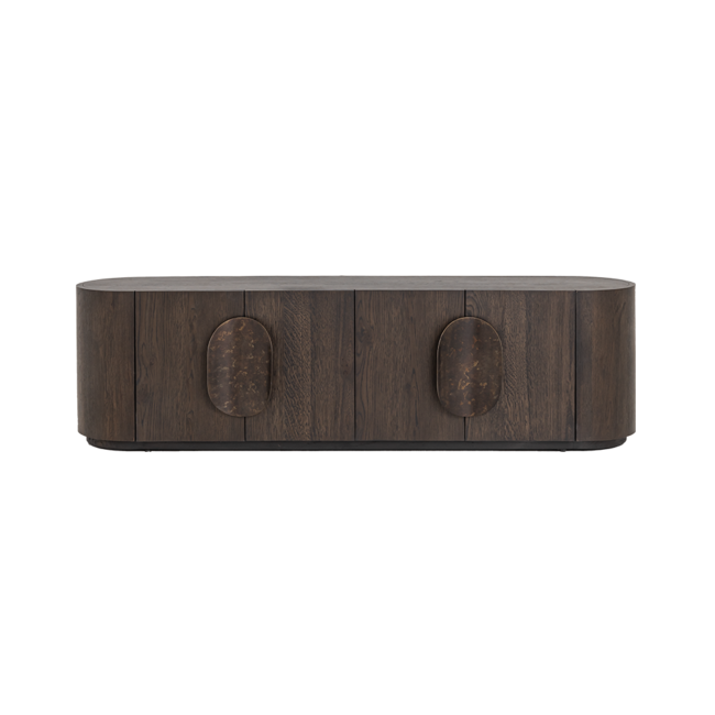 Tower Living Allure TV-meubel donkerbruin 180 cm