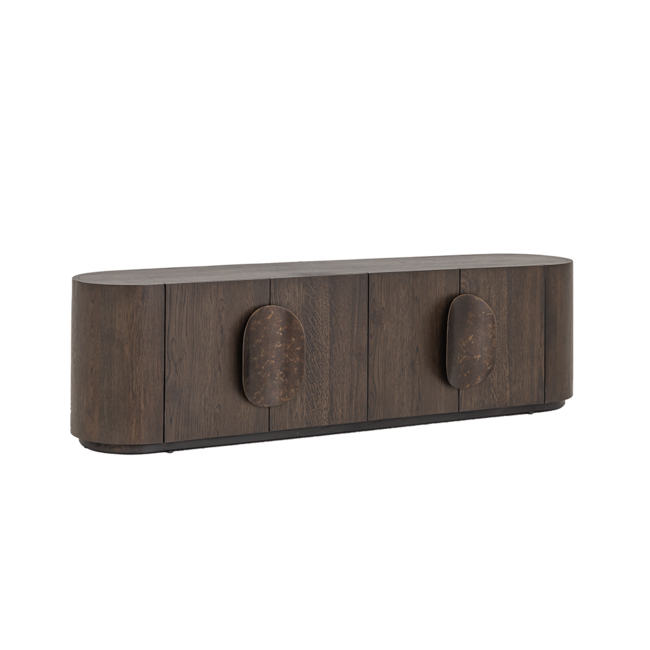 Tower Living Allure TV-meubel donkerbruin 180 cm