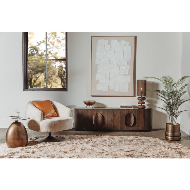 Tower Living Allure TV-meubel donkerbruin 180 cm