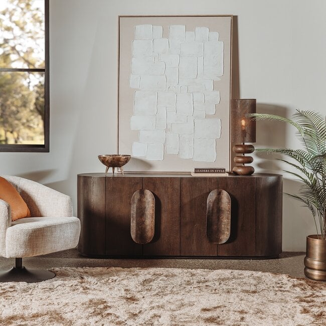 Tower Living Allure Dressoir donkerbruin 180 cm