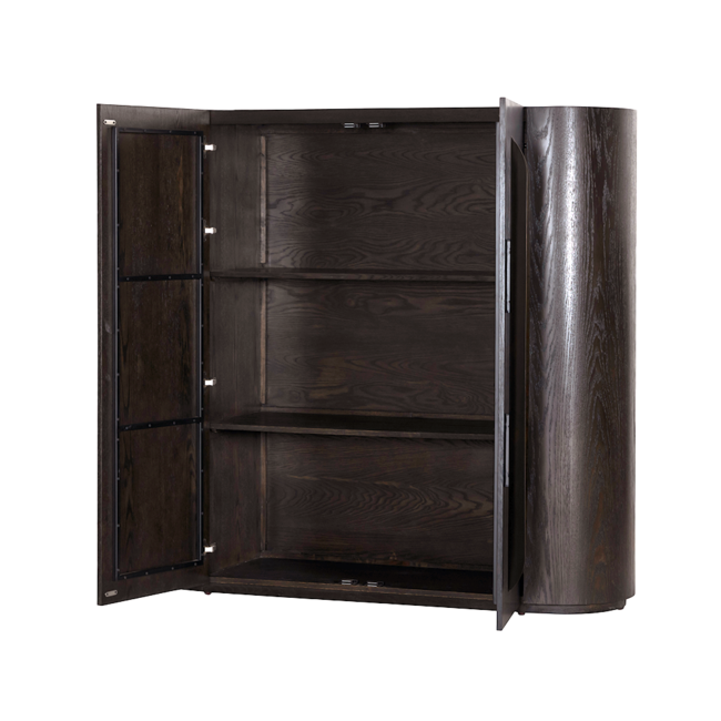 Tower Living Allure Opbergkast donkerbruin 150 cm