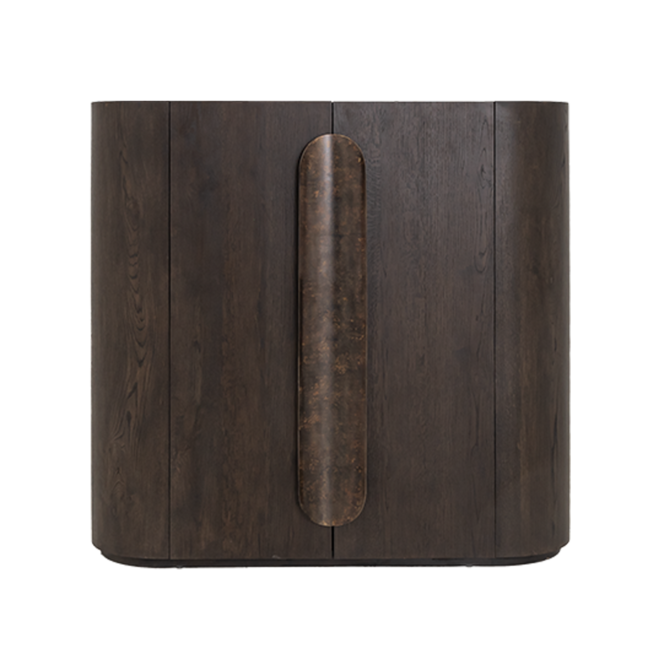 Tower Living Allure Opbergkast donkerbruin 150 cm