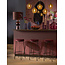 Light en Living Vaas deco Ø16x24,5 cm BUTANG keramiek metallic blauw