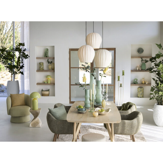Light en Living Hanglamp Ø44x42 cm ZAGORI bouclé zand