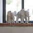Light en Living Ornament 24x17x20,5 cm ELEPHANT crème