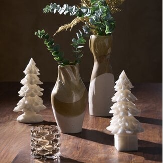 Light en Living Ornament Ø13x25 cm CHRISTMAS TREE beige