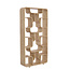 Light en Living Kast open 100x30x200 cm LABARE mat naturel