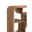 Light en Living Kast open 100x30x200 cm LABARE licht bruin