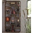 Light en Living Kast open 100x30x200 cm LABARE licht bruin